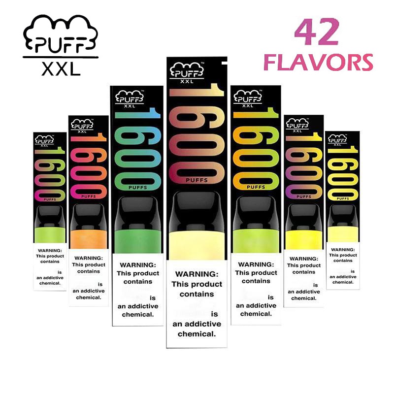 PUFF XXL bar Plus Disposable E-cigarettes Device Vapes 1600+ Puffs 42 Flavors Xtra E Cigarette Pen
PUFF XXL bar Plus Disposable E-cigarettes Device Vapes 1600+ Puffs 42 Flavors Xtra E Cigarette Pen