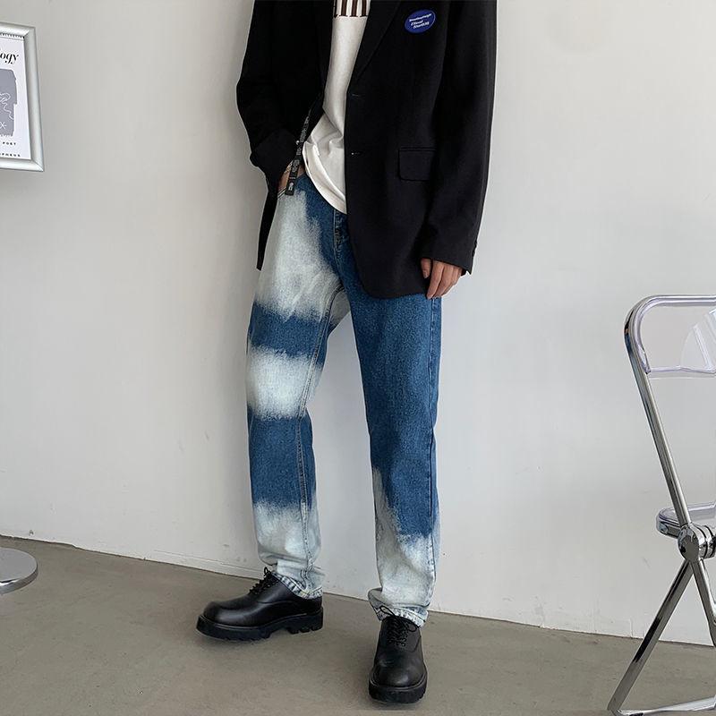 Men's Jeans SYUHGFA Men Clothing Pants 2022 Spring Tie Dye Korean Streetwear Fashion Straight Loose Blue Casual Denim Trousers
Men's Jeans SYUHGFA Men Clothing Pants 2022 Spring Tie Dye Korean Streetwear Fashion Straight Loose Blue Casual Denim Trousers