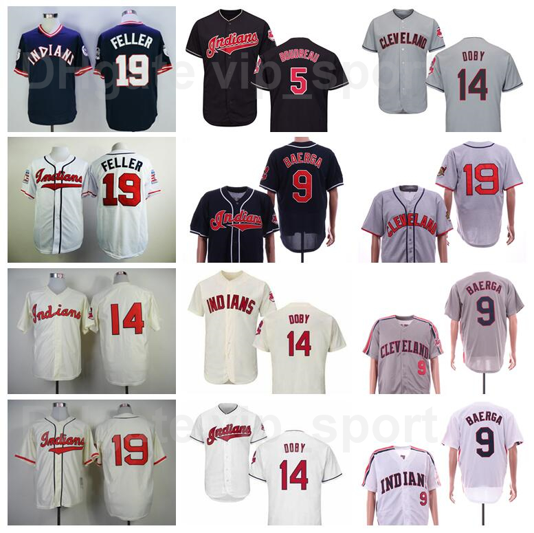 1902 1974 1976 1993 1995 Vintage Baseball 14 Larry Doby Jersey 9 Carlos Baerga 5 Lou Boudreau 19 Bob Feller 21 Bob Lemon, Blue;black
1902 1974 1976 1993 1995 Vintage Baseball 14 Larry Doby Jersey 9 Carlos Baerga 5 Lou Boudreau 19 Bob Feller 21 Bob Lemon, Blue;black