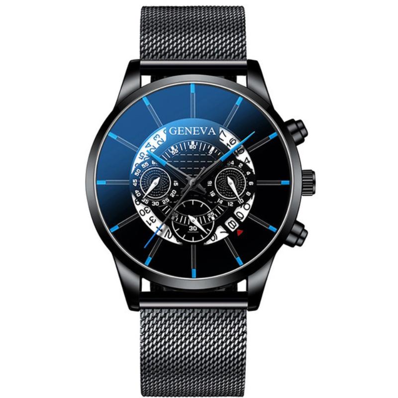 Wristwatches Business Leisure Watch Transparent Hollow Out Non Mechanical Alloy Mesh Belt Calendar For Men And Women, Gold
Wristwatches Business Leisure Watch Transparent Hollow Out Non Mechanical Alloy Mesh Belt Calendar For Men And Women, Gold