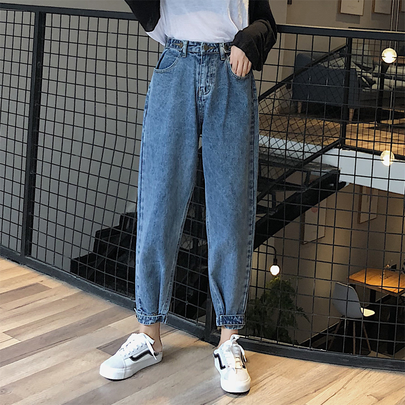 2021 New Woman Jeans High Waist Clothes Wide Leg Denim Clothing Vintage Quality Fashion Harajuku Loose Straight Pants 4io3, Blue
2021 New Woman Jeans High Waist Clothes Wide Leg Denim Clothing Vintage Quality Fashion Harajuku Loose Straight Pants 4io3, Blue