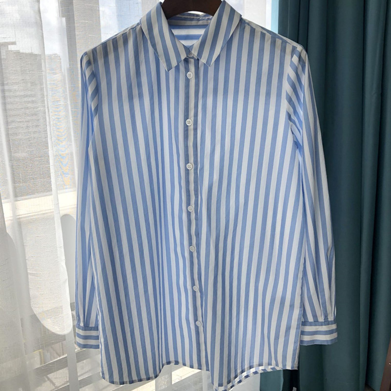 2021 New Camisa Feminina Boto Outono Azul e Branco Listras Manga Longa Senhoras Escritrio Blusa Simples Camisas Casuais Topos U3qm, Black
2021 New Camisa Feminina Boto Outono Azul e Branco Listras Manga Longa Senhoras Escritrio Blusa Simples Camisas Casuais Topos U3qm, Black