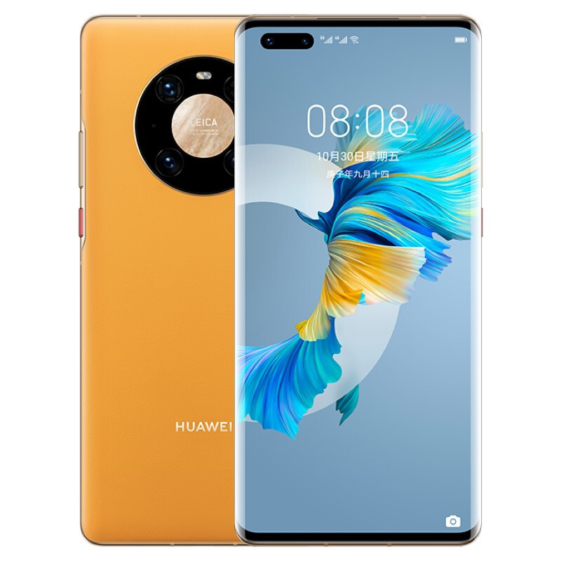 Original Huawei Mate 40 Pro 5G Mobile Phone 8GB RAM 128GB 256GB ROM Kirin 9000 50.0MP NFC HarmonyOS 6.76" OLED Full Screen Fingerprint ID IP68 Wa