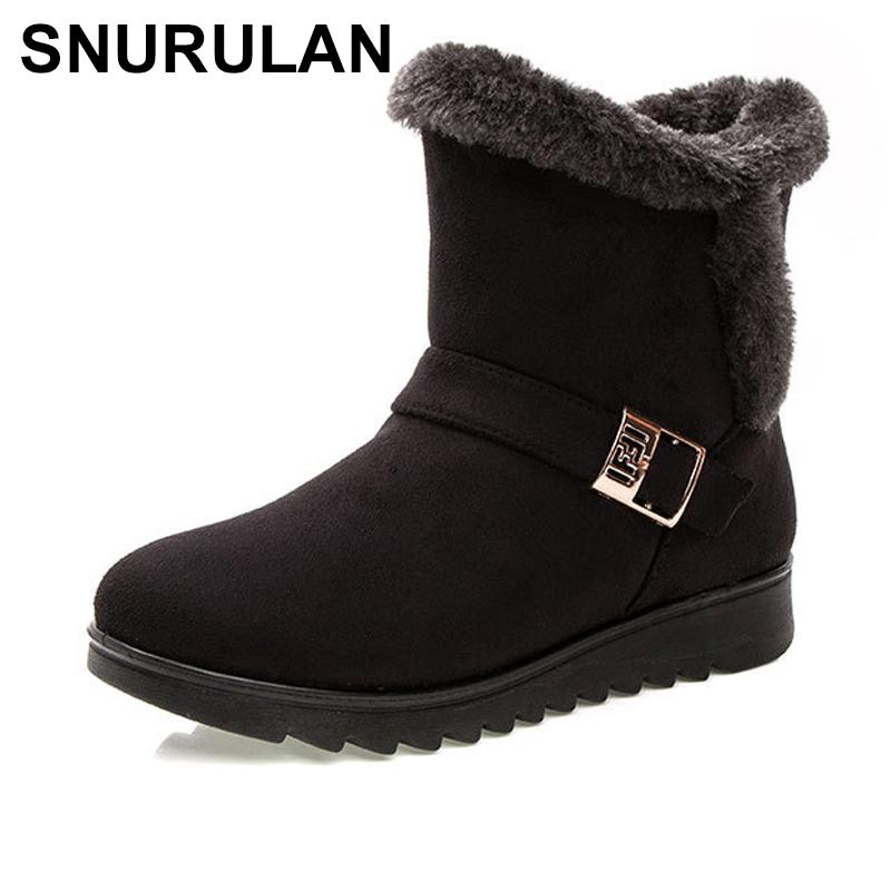 Boots SNURULANwomen's 2021fashion Warm Snow Women's Winter Ankle Shoes Black Red Plus Size 41E024
Boots SNURULANwomen's 2021fashion Warm Snow Women's Winter Ankle Shoes Black Red Plus Size 41E024