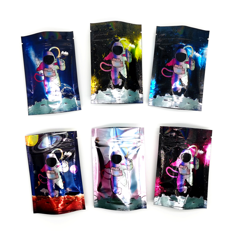 6 Types 3.5g Mylar Bag California SF space astronauts package zipper smell proof bags
6 Types 3.5g Mylar Bag California SF space astronauts package zipper smell proof bags