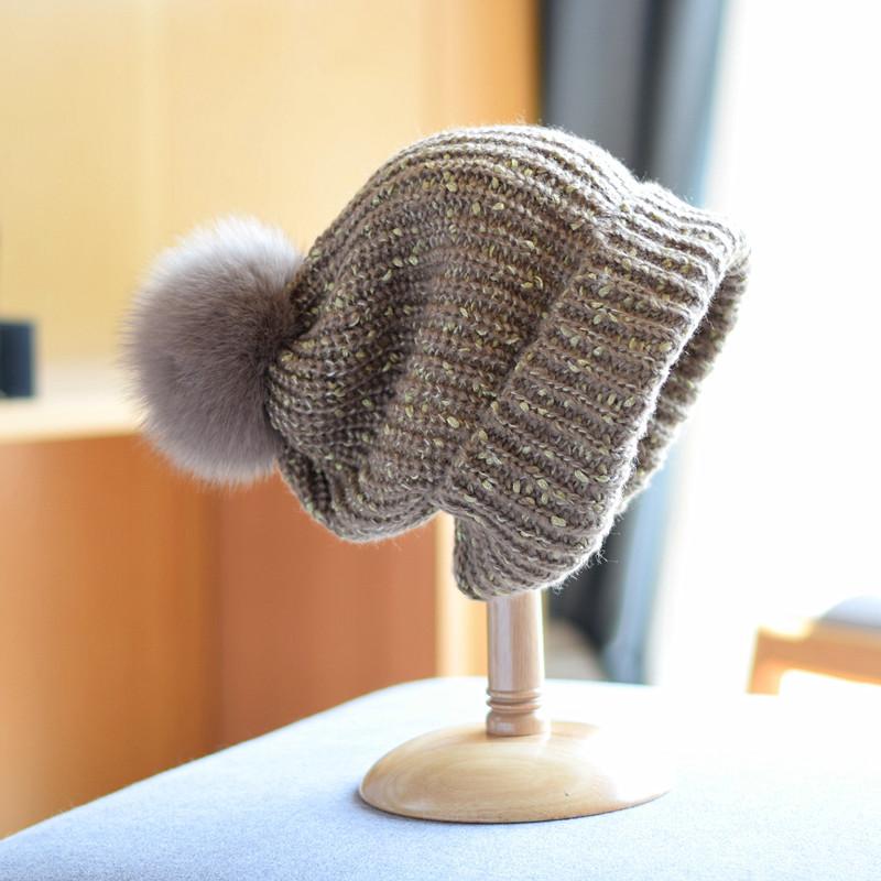 Beanies Hat Women Winter Knit Real Fur Pompom Big Size Beanie Autumn Warm Skiing Accessory For Outdoors Luxury
Beanies Hat Women Winter Knit Real Fur Pompom Big Size Beanie Autumn Warm Skiing Accessory For Outdoors Luxury