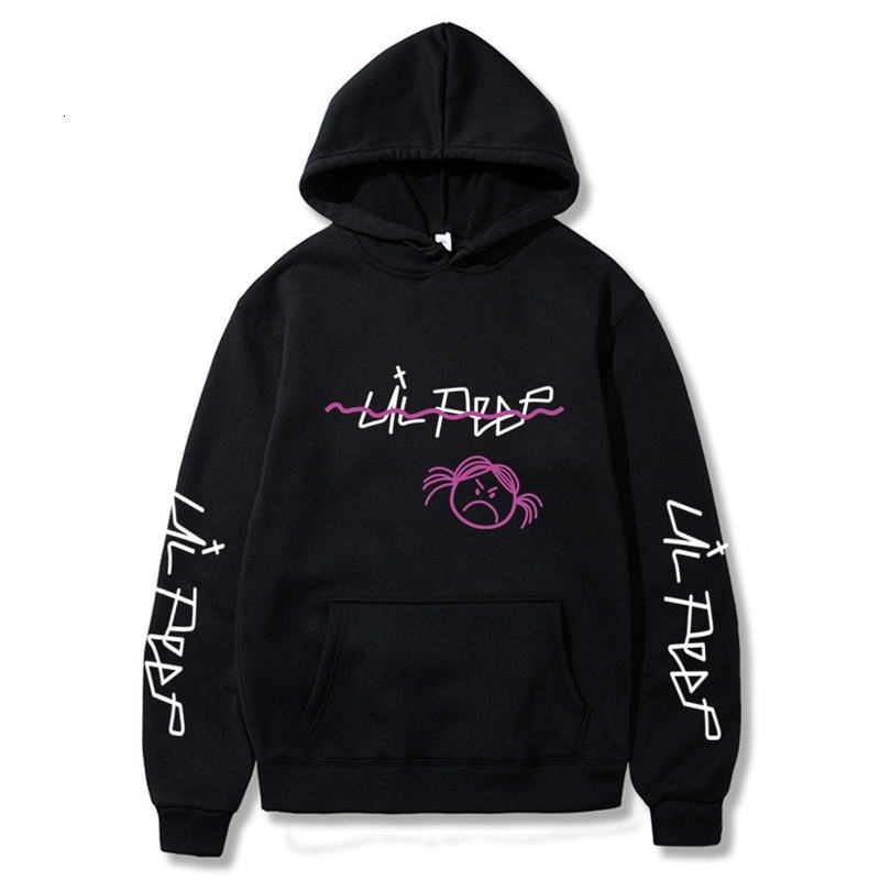 Lil peep fashion clothing autumn winter Hoodie men's sweater Pullover sportswear, Black
Lil peep fashion clothing autumn winter Hoodie men's sweater Pullover sportswear, Black