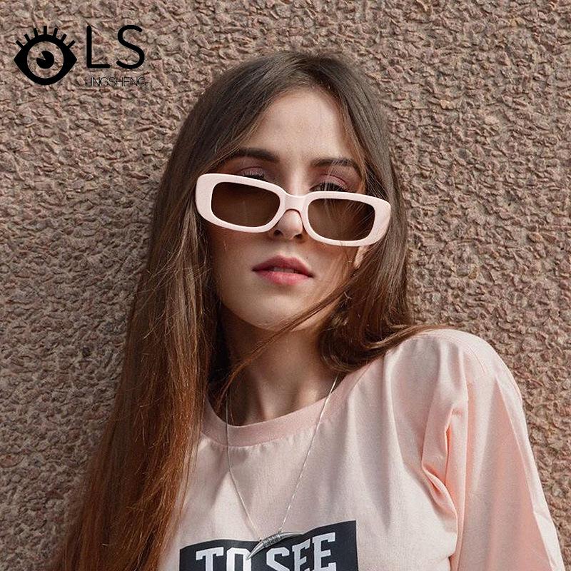 Sunglasses LS Vintage Brand Designer Square Sun Glasses Female Small Rectangle UV400 Women Shades Wholesale YG094
Sunglasses LS Vintage Brand Designer Square Sun Glasses Female Small Rectangle UV400 Women Shades Wholesale YG094