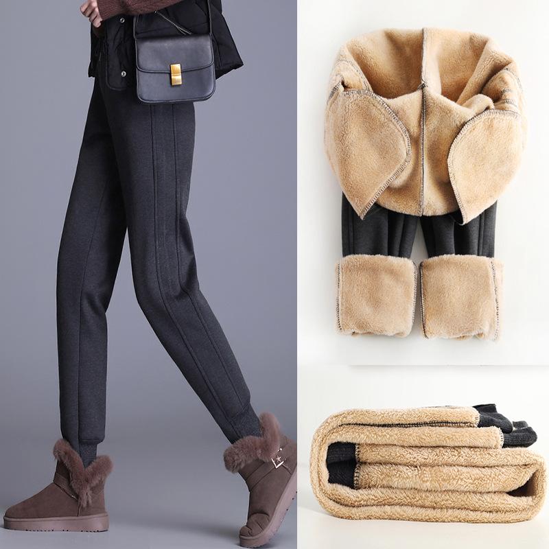 Women' Pants & Capris ASHEYWR Winter Lamb Wool Women Loose Casual Pocket Keep Warm Long High Waist Plus Velvet Thicken Trousers Female, Black
Women' Pants & Capris ASHEYWR Winter Lamb Wool Women Loose Casual Pocket Keep Warm Long High Waist Plus Velvet Thicken Trousers Female, Black