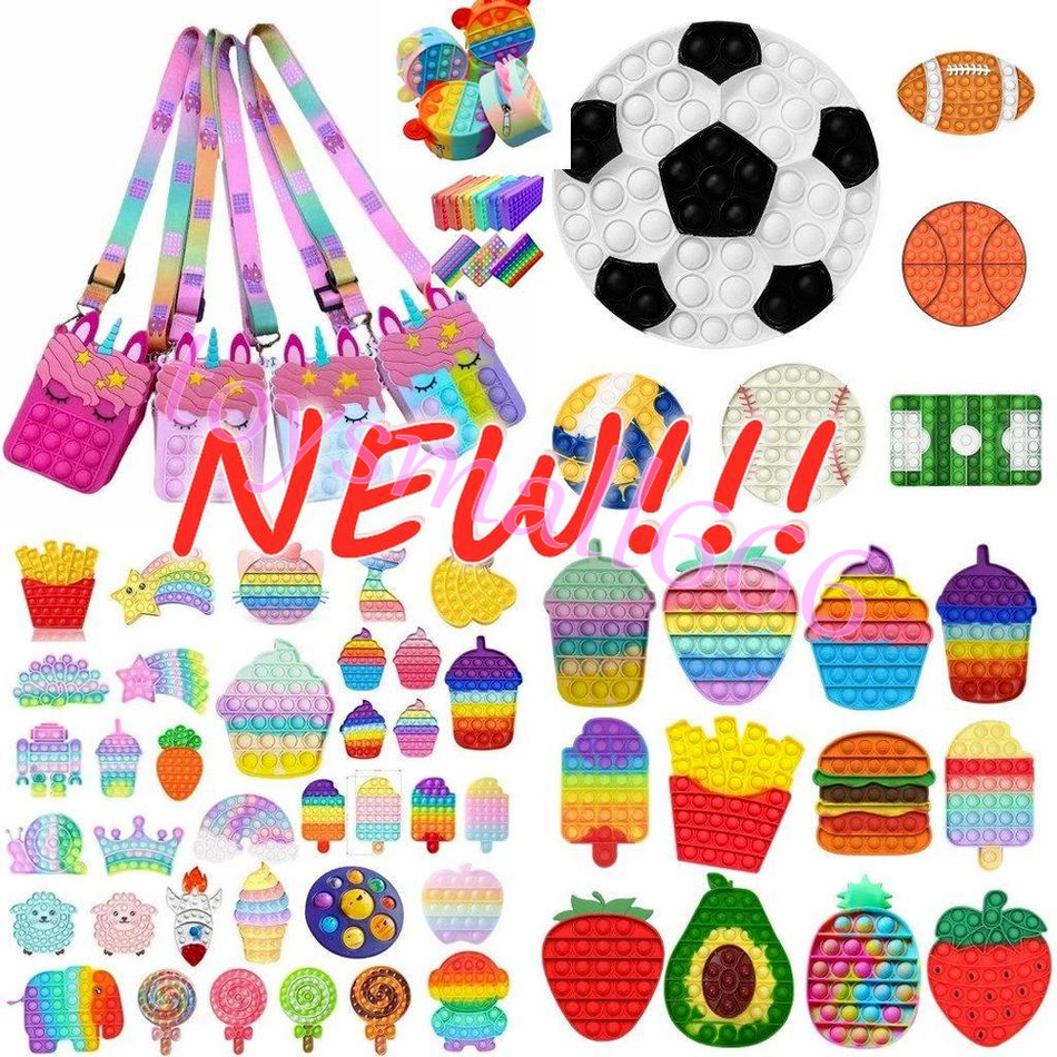 DHL Fidget Toys Push It Bubble Antistress Toys Christmas Halloween Anti-stress Sensory Gifts Reusable Squeeze Gifts Stress Reliever Pencil bag Coin Purse Wholesale
DHL Fidget Toys Push It Bubble Antistress Toys Christmas Halloween Anti-stress Sensory Gifts Reusable Squeeze Gifts Stress Reliever Pencil bag Coin Purse Wholesale