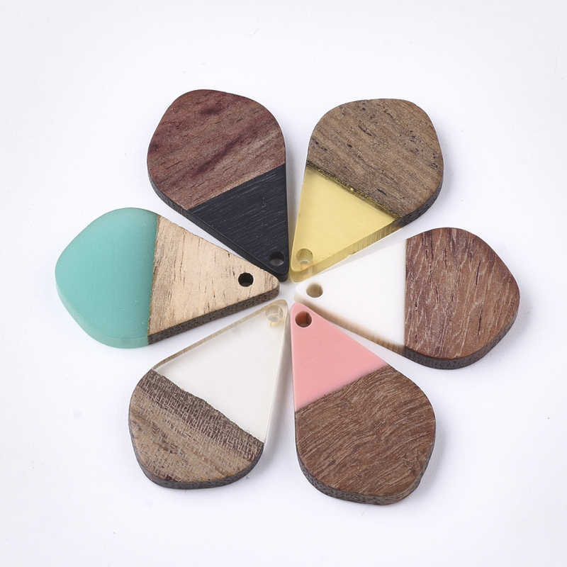 50pcs Resin & Wood Pendants Charm Mixed Color Teardrop for Jewelry Making DIY Bracelet Necklace Accessories Supplies 210720
50pcs Resin & Wood Pendants Charm Mixed Color Teardrop for Jewelry Making DIY Bracelet Necklace Accessories Supplies 210720