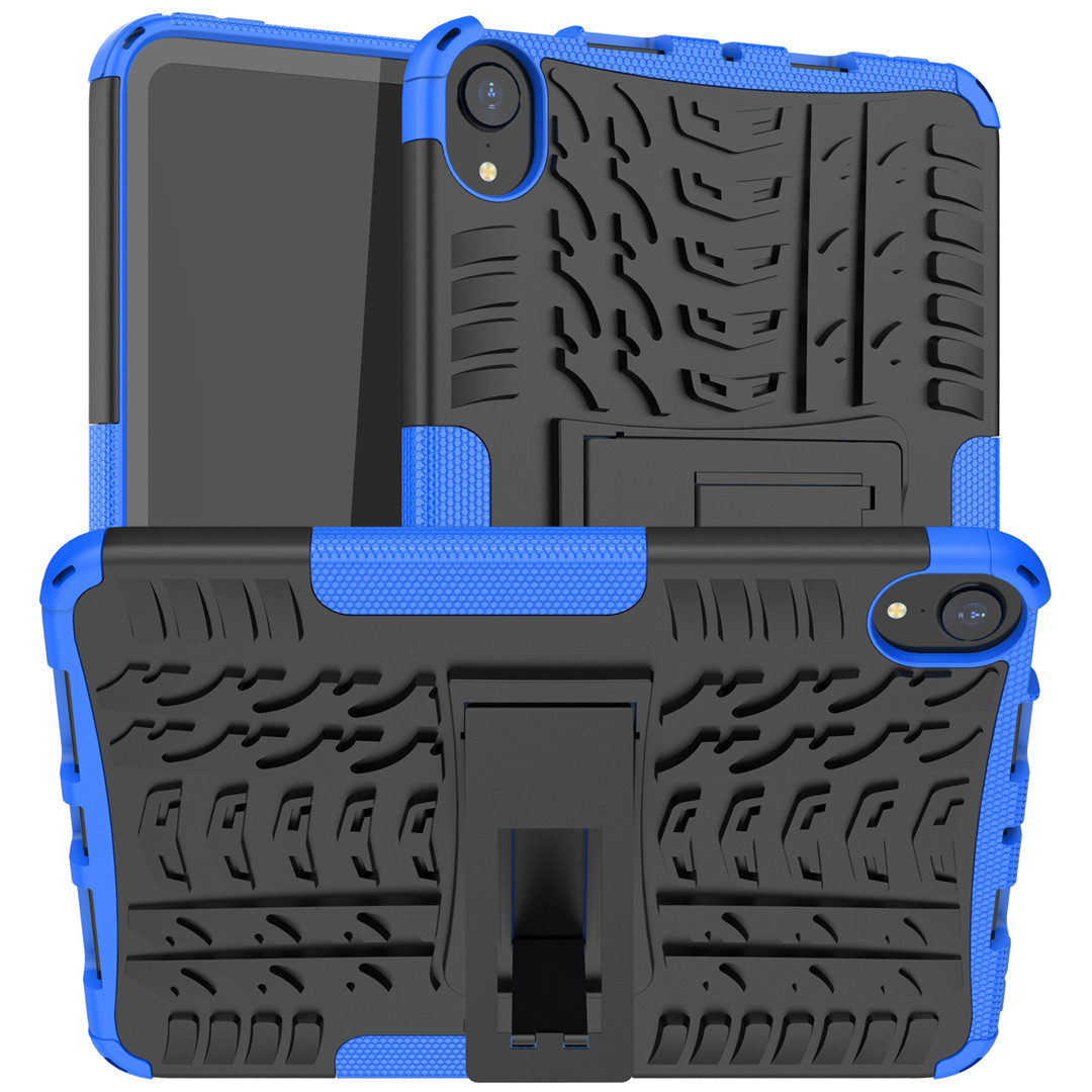 Tablet Case For iPad Mini 6 8.3 Inch 2021 6th Cover Silicone Inner Hard Plastic Tire Rugged Heavy Duty Dual Layer Protection Built in Kickstand
Tablet Case For iPad Mini 6 8.3 Inch 2021 6th Cover Silicone Inner Hard Plastic Tire Rugged Heavy Duty Dual Layer Protection Built in Kickstand