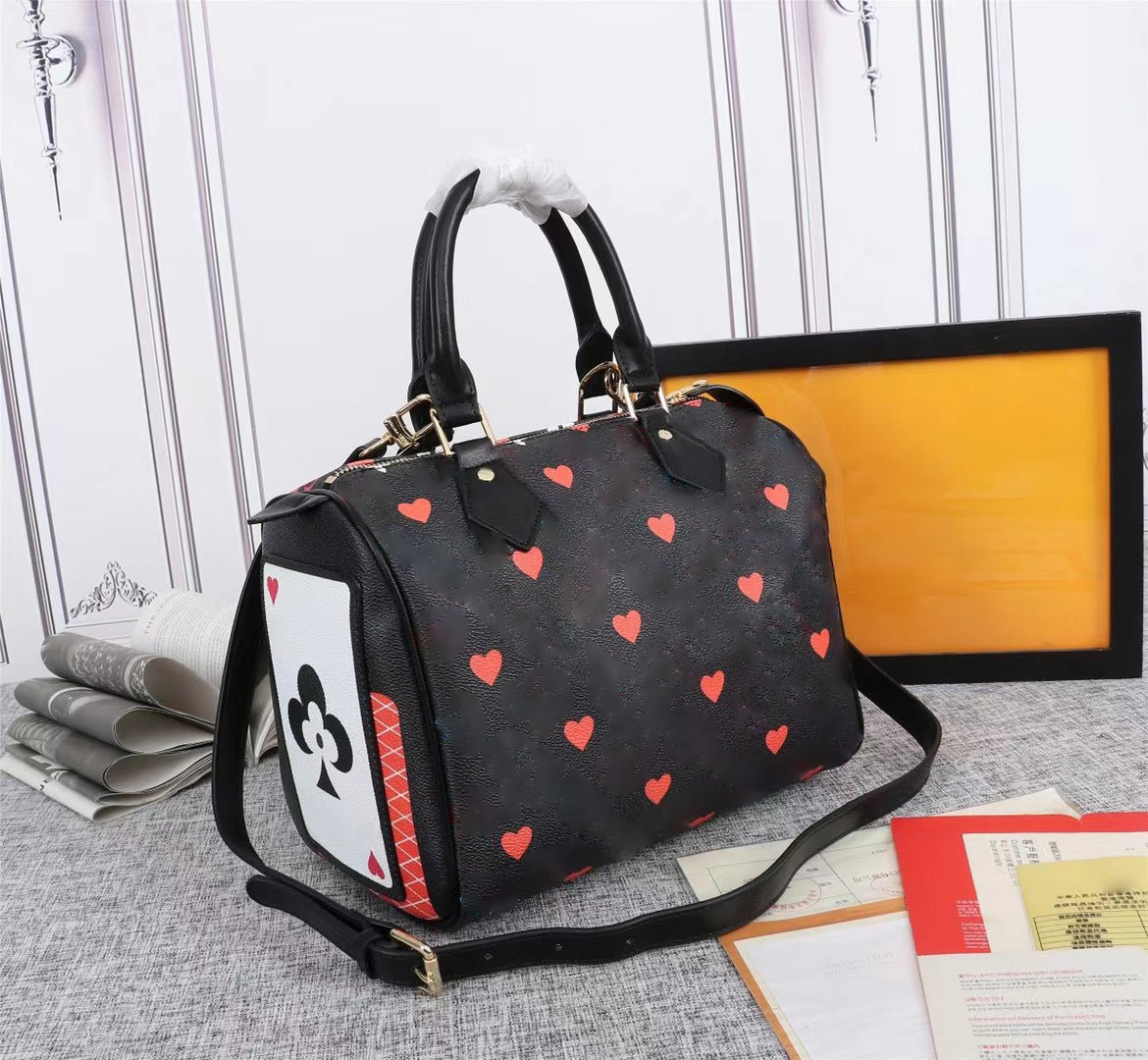 New shoulder bags Women handbag Crossbody bag brands designer handbags high quality flower printing bag size:25*19*15cm Ladies handbag1, Black
New shoulder bags Women handbag Crossbody bag brands designer handbags high quality flower printing bag size:25*19*15cm Ladies handbag1, Black