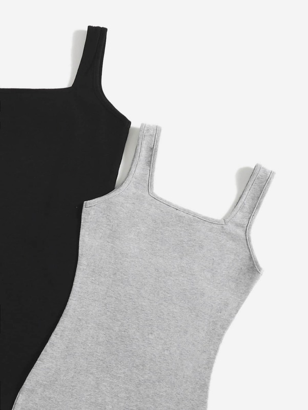 Girls 2 Pack Rib-knit Dress SHE