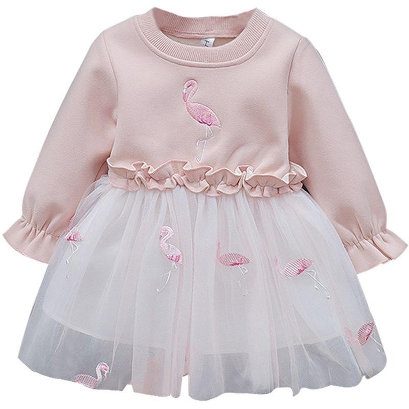Girl's Dresses Girls Dress Spring And Autumn Style Korean Children Princess Baby Net Gauze Skirt Red Plus Velvet, Pink
Girl's Dresses Girls Dress Spring And Autumn Style Korean Children Princess Baby Net Gauze Skirt Red Plus Velvet, Pink