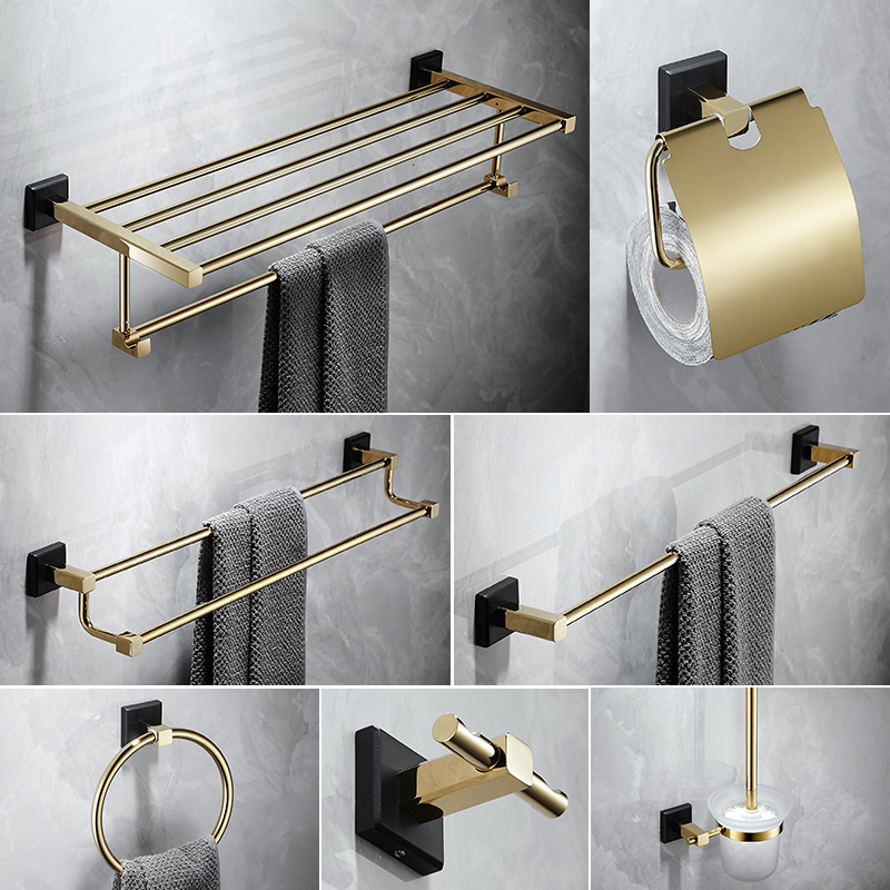 2021 New Accessories Bathroom Shelf Towel Rack,paper Holder Toilet Brush Holder,towel Ranger, Brass Gold Blackbath Hardware Sets 8qr7
2021 New Accessories Bathroom Shelf Towel Rack,paper Holder Toilet Brush Holder,towel Ranger, Brass Gold Blackbath Hardware Sets 8qr7