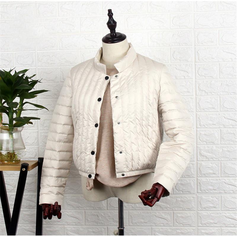 Women' Down & Parkas FTLZZ Autumn Winter Women Short Tops Stand Collar White Duck Jacket Female Ultra Light Coat Clothes, Beige
Women' Down & Parkas FTLZZ Autumn Winter Women Short Tops Stand Collar White Duck Jacket Female Ultra Light Coat Clothes, Beige