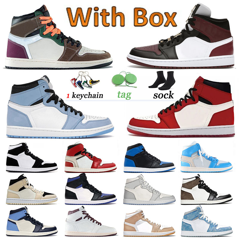 With Original Box Jumpman 1 1s Basketball Shoes Men Women University Blue High OG Hand Crafted Sports Sneakers Trainers Burgundy Crush Mid Black Dark Beetroot White, # mid grey onyx 36-45 130
With Original Box Jumpman 1 1s Basketball Shoes Men Women University Blue High OG Hand Crafted Sports Sneakers Trainers Burgundy Crush Mid Black Dark Beetroot White, # mid grey onyx 36-45 130