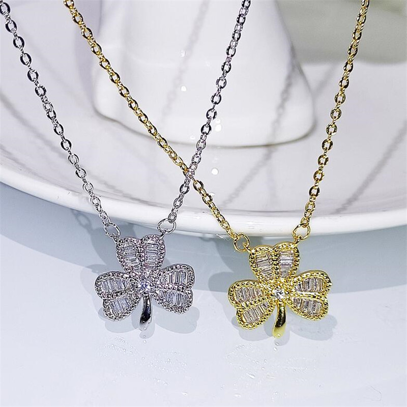 Choucong Brand New Classical Luxury Jewelry 925 Sterling Silver &Gold Fill Leaf Pendant Pave White 5A CZ Diamond Clavicle Women Necklace
Choucong Brand New Classical Luxury Jewelry 925 Sterling Silver &Gold Fill Leaf Pendant Pave White 5A CZ Diamond Clavicle Women Necklace