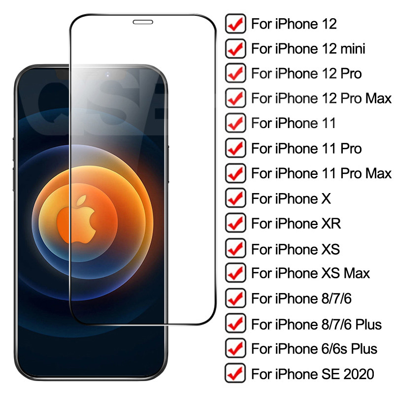 For iPhone Xr Xs max 11 pro max Tempered Glass Screen Protector for iPhone 6 7 8 plus screen clear film protection for iphone 12 pro max
For iPhone Xr Xs max 11 pro max Tempered Glass Screen Protector for iPhone 6 7 8 plus screen clear film protection for iphone 12 pro max