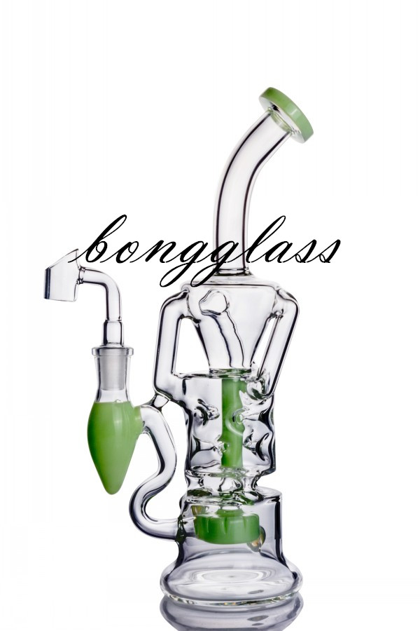 10.1 inchs recycler oil rigs spiral perc bongs water pipe smoking accessories glass water bongs hookahs shisha with 14mm banger
10.1 inchs recycler oil rigs spiral perc bongs water pipe smoking accessories glass water bongs hookahs shisha with 14mm banger