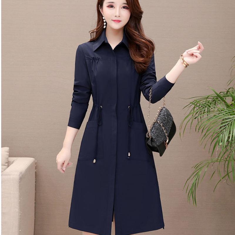 Women's Trench Coats Casual Long Coat For Women 2022 Spring Korean Style Femme Simple Khaki Windbreaker Female Slim Outwear Manteau, Tan;black
Women's Trench Coats Casual Long Coat For Women 2022 Spring Korean Style Femme Simple Khaki Windbreaker Female Slim Outwear Manteau, Tan;black