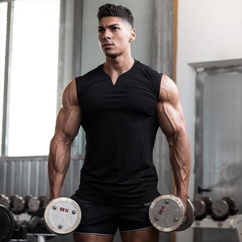gym clothing v neck mens compression sleeveless shirt fitness tank cotton bodybuilding stringer tanksinglet workout vest, White;black
gym clothing v neck mens compression sleeveless shirt fitness tank cotton bodybuilding stringer tanksinglet workout vest, White;black