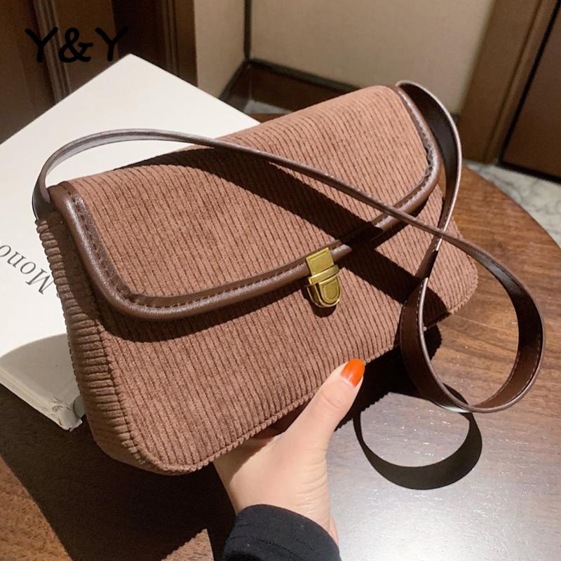 Y&Y Women Single Shoulder Armpit Bag French Niche Design Bag Female Corduroy Retro Baguette Casual Tote Bags, Coffee
Y&Y Women Single Shoulder Armpit Bag French Niche Design Bag Female Corduroy Retro Baguette Casual Tote Bags, Coffee
