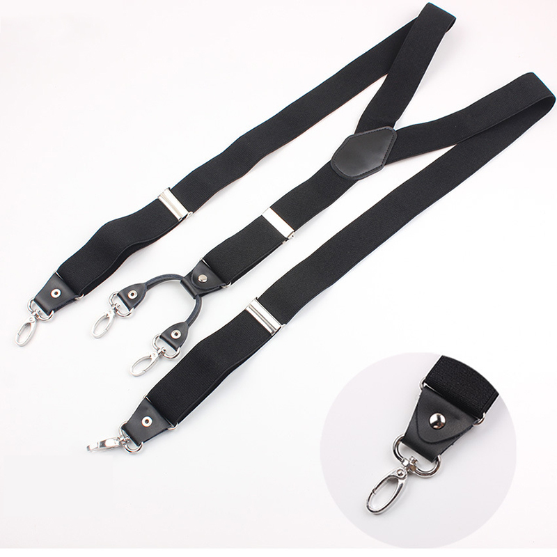 3 Colors Adult Suspender Adjustable Elastic Y Shape Clip-on Mens Suspenders 4 Hooks Clip Pants Braces Women Belt Straps
3 Colors Adult Suspender Adjustable Elastic Y Shape Clip-on Mens Suspenders 4 Hooks Clip Pants Braces Women Belt Straps