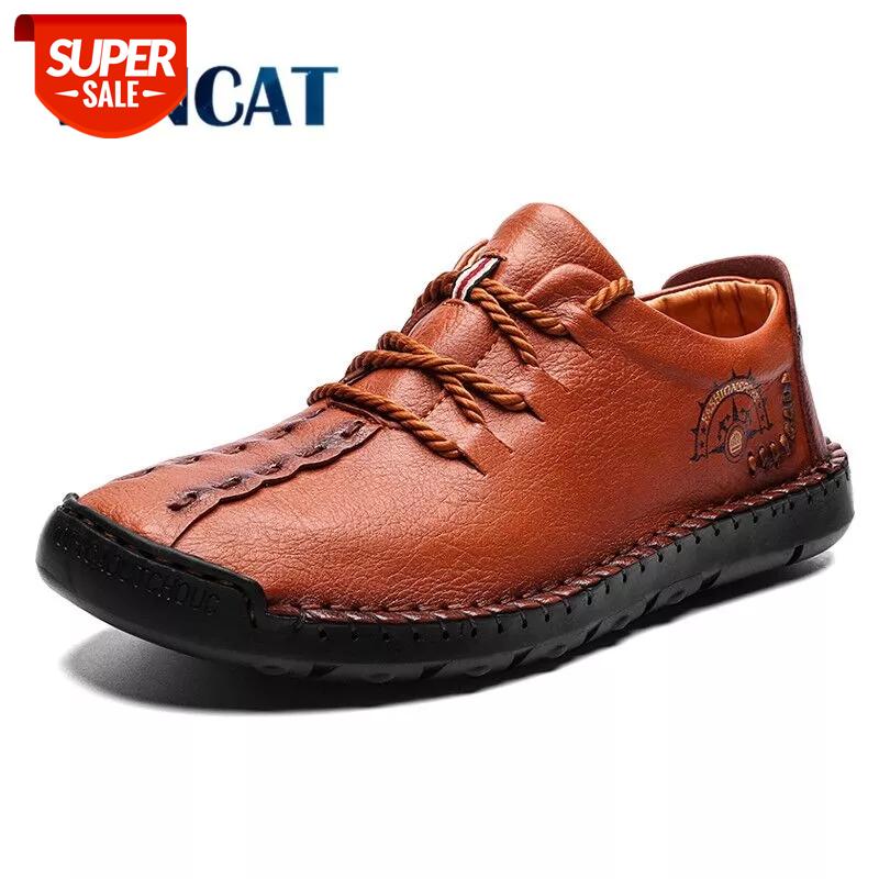 2020 New Soft Men's Casual Shoes Breathable Leather Handmade Loafers Brand Men Shoes Flat Moccasins Men Sneakers Big Size 38-48 #QU69
2020 New Soft Men's Casual Shoes Breathable Leather Handmade Loafers Brand Men Shoes Flat Moccasins Men Sneakers Big Size 38-48 #QU69
