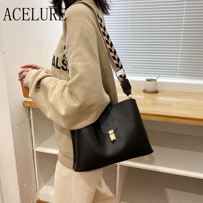 ACELURE Winter New Tote Bag for Women PU Leather Shoulder Bag Large Capacity Handbag Vintage High Capacity Lady Handle Pouch, Black
ACELURE Winter New Tote Bag for Women PU Leather Shoulder Bag Large Capacity Handbag Vintage High Capacity Lady Handle Pouch, Black