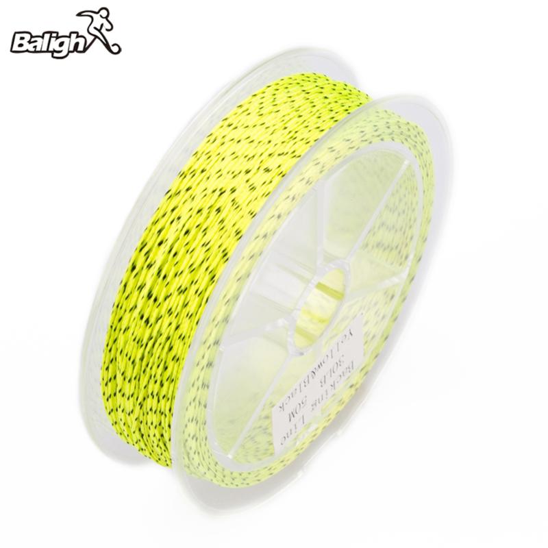 Braid Line Balight 50M 8 Strands Backing 20LB 30LB High Strength Low Stretch Trout Dacron Braided Fishing
Braid Line Balight 50M 8 Strands Backing 20LB 30LB High Strength Low Stretch Trout Dacron Braided Fishing