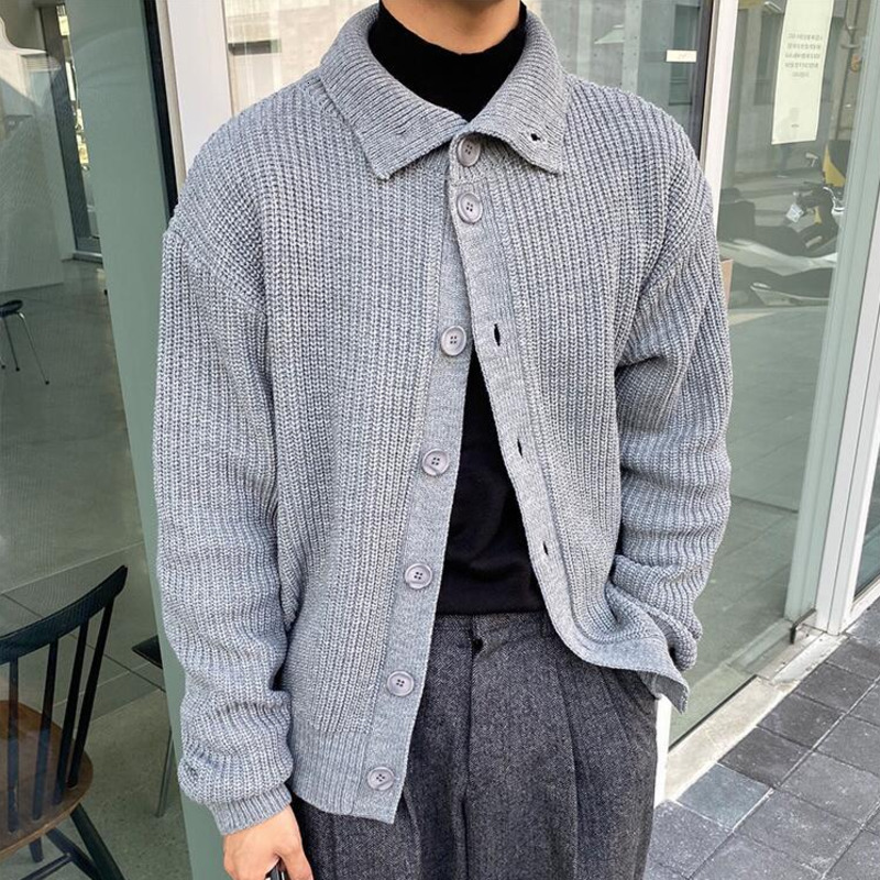2021 New Thick Cardigan Men's Slim Warmth Fashion Casual Lapel Sweater Coat Men Winter Knitting Sweaters Jacket Mens Clothes -xl Umu5, Black
2021 New Thick Cardigan Men's Slim Warmth Fashion Casual Lapel Sweater Coat Men Winter Knitting Sweaters Jacket Mens Clothes -xl Umu5, Black