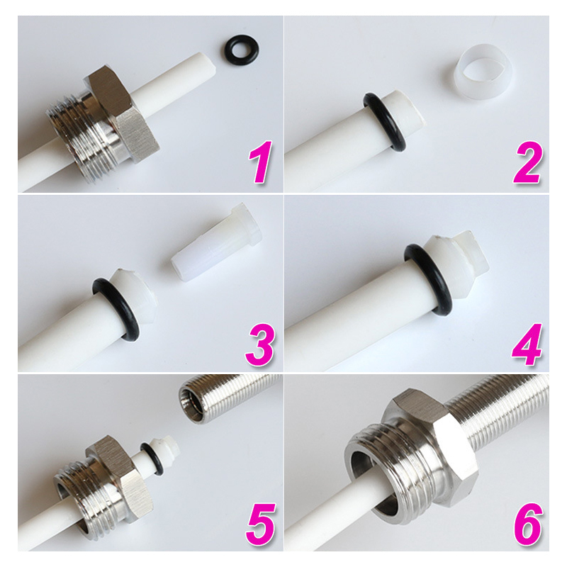 Stainless Steel Kitchen Direct Drinking Water Filter Tap Reverse Osmosis Water Filter Sink Faucet Single Handle Water Purifier T200805