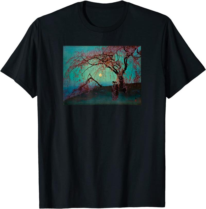 Men's T-Shirts Summer Men T-shirt Japanese Art Hiroshige Woodblock Classic Print Retro Graphic High Quality Cotton Clothing
Men's T-Shirts Summer Men T-shirt Japanese Art Hiroshige Woodblock Classic Print Retro Graphic High Quality Cotton Clothing