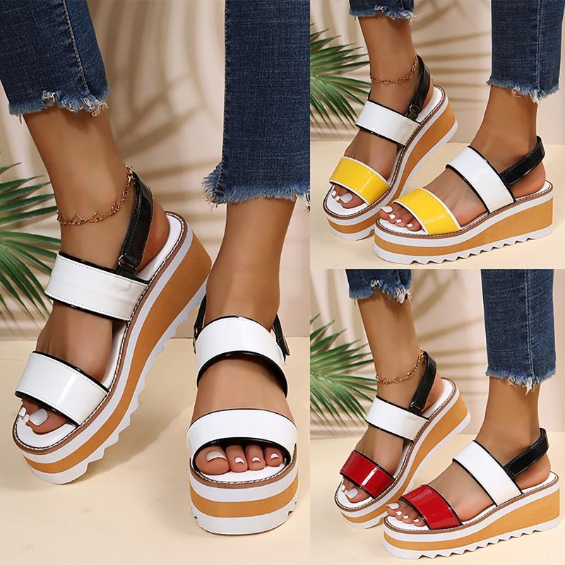 Sandals 2022 Women Summer Open Toe Ladies Super Soft Platform Women's Stitching Roman Shoes Female Feetwear, Black
Sandals 2022 Women Summer Open Toe Ladies Super Soft Platform Women's Stitching Roman Shoes Female Feetwear, Black