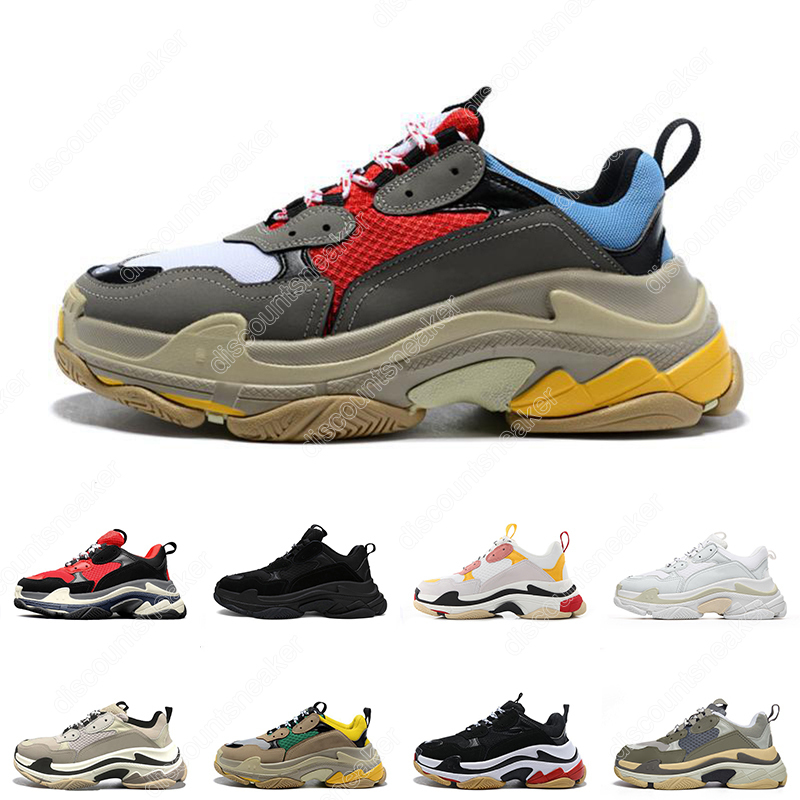 36-45 Triple S Sneaker Blue Red 17FW Platform Casual Shoes men women Green Yellow Bred mens trainer Sneakers, Item # 10
36-45 Triple S Sneaker Blue Red 17FW Platform Casual Shoes men women Green Yellow Bred mens trainer Sneakers, Item # 10
