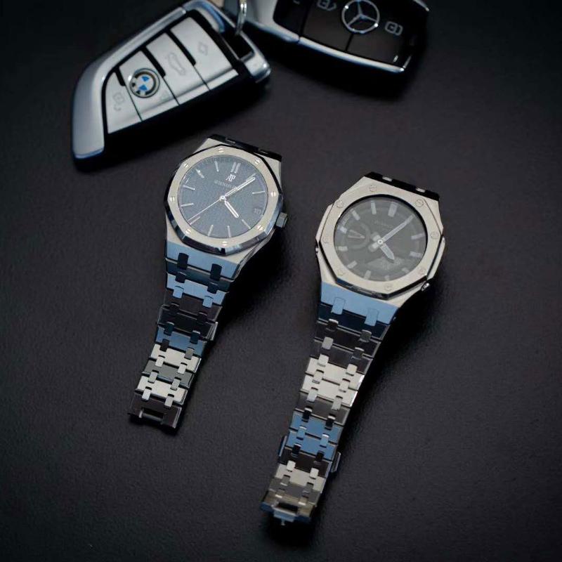 Watch Bands Stainless Steel Bezel/Case Band For GA-2100 Wrist Strap 316L Metal Belt With Tools Wholesale Watchband GA2100
Watch Bands Stainless Steel Bezel/Case Band For GA-2100 Wrist Strap 316L Metal Belt With Tools Wholesale Watchband GA2100