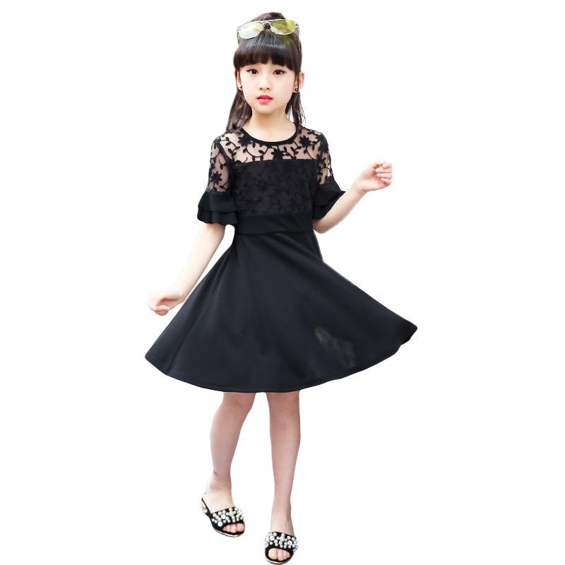 Girl's Dresses Girl Dress 2021 Summer Casual Style Lace Black Red White Princess For Girls Clothes 5-15 Years
Girl's Dresses Girl Dress 2021 Summer Casual Style Lace Black Red White Princess For Girls Clothes 5-15 Years