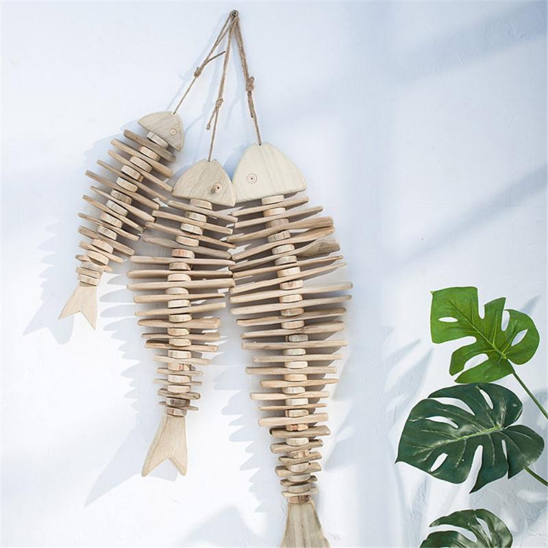 Nordic Mediterranean Wooden Fish Pendant Decorations Restaurant Home American Rural Retro Large Wood Striped Fishes Wall Hanging
Nordic Mediterranean Wooden Fish Pendant Decorations Restaurant Home American Rural Retro Large Wood Striped Fishes Wall Hanging