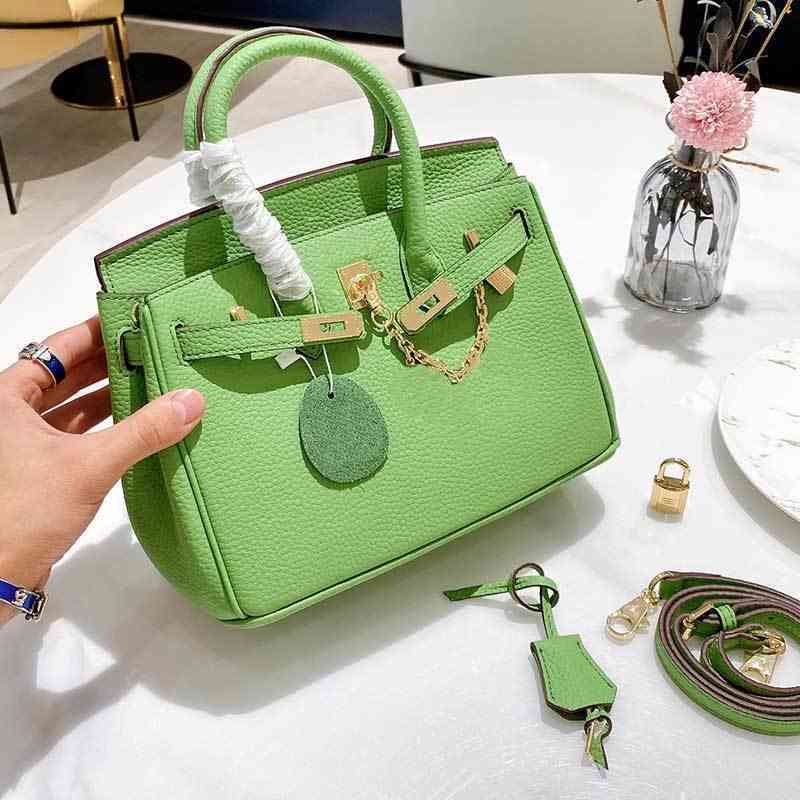 Birkins Designer s Fashion Graceful Big Shoulder Lady Hand Genuine Leather Bag Green Handbag Logo Have
Birkins Designer s Fashion Graceful Big Shoulder Lady Hand Genuine Leather Bag Green Handbag Logo Have