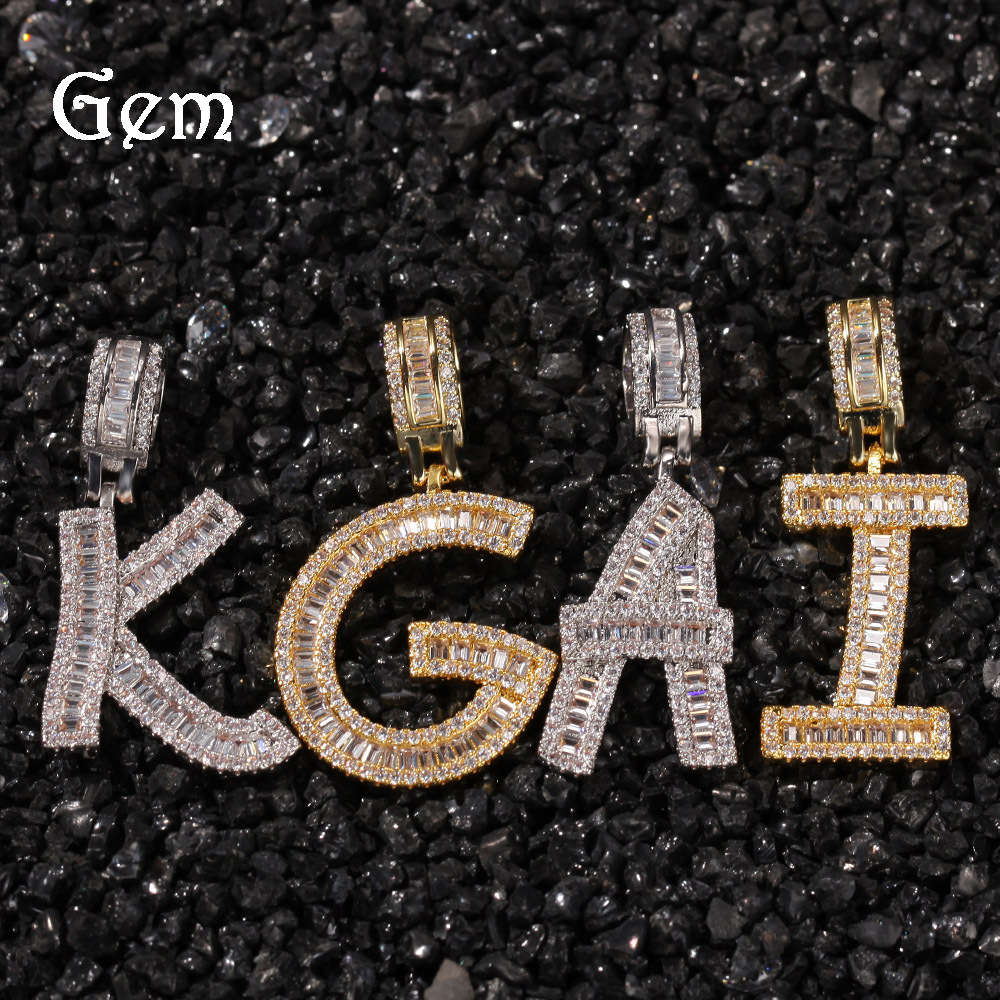 New square zircon letter hip hop pendant simple necklace ancient cute jewelry
New square zircon letter hip hop pendant simple necklace ancient cute jewelry