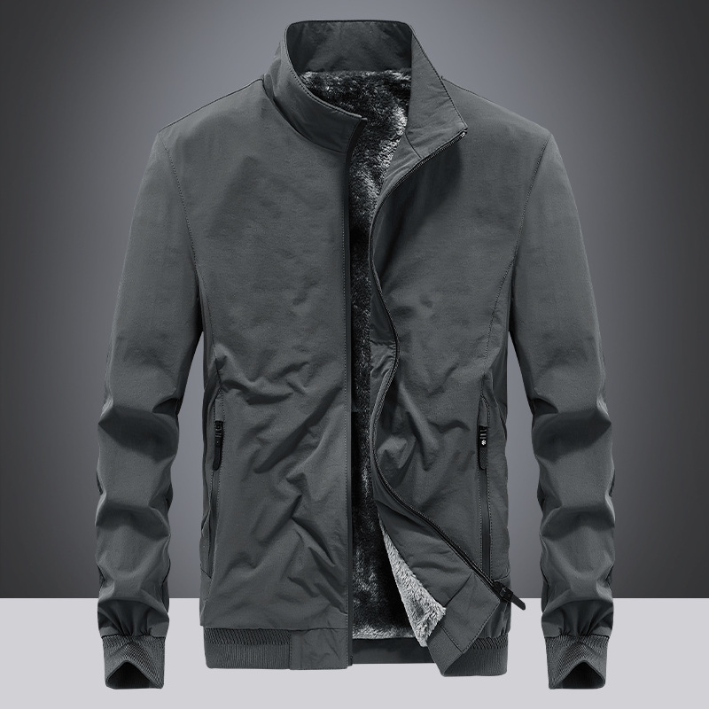Autumn Jacket Men Loose Quick-drying Plus Velvet Plus Size Casual Sports Windbreaker Four-sided Stretch Jacket, Black;brown
Autumn Jacket Men Loose Quick-drying Plus Velvet Plus Size Casual Sports Windbreaker Four-sided Stretch Jacket, Black;brown