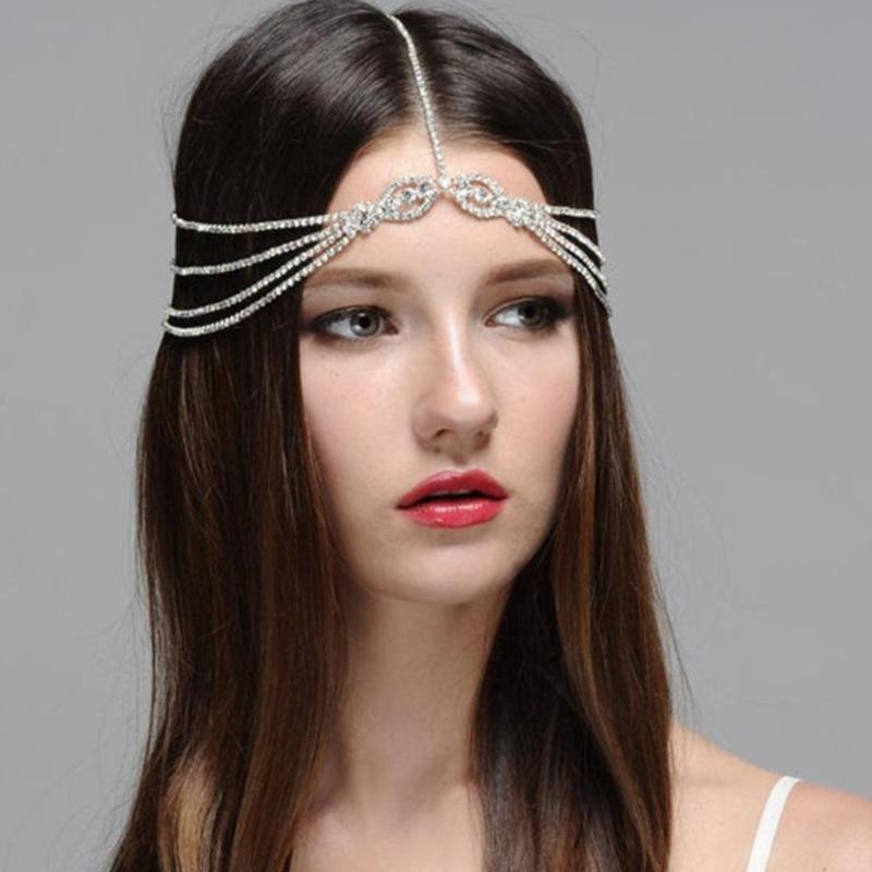 Hair Clips & Barrettes Boho Bridal Wedding Head Chain Bling Rhinestone Tassel Jewelry For Women Oval Crystal Accessories Gifts, Golden;silver
Hair Clips & Barrettes Boho Bridal Wedding Head Chain Bling Rhinestone Tassel Jewelry For Women Oval Crystal Accessories Gifts, Golden;silver