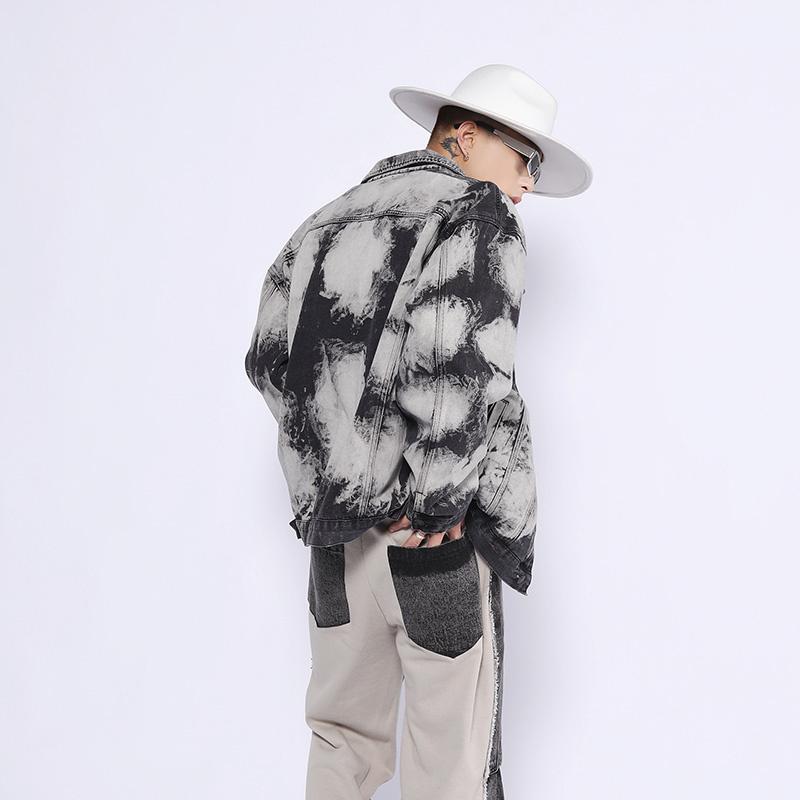 Men's Jackets For Retro Vibe Dye Men Washed Women Harajuku Jeans Tie Style Lapel Casual Denim Coat Streetwear Oversize Clothes Autumn, Black;brown
Men's Jackets For Retro Vibe Dye Men Washed Women Harajuku Jeans Tie Style Lapel Casual Denim Coat Streetwear Oversize Clothes Autumn, Black;brown