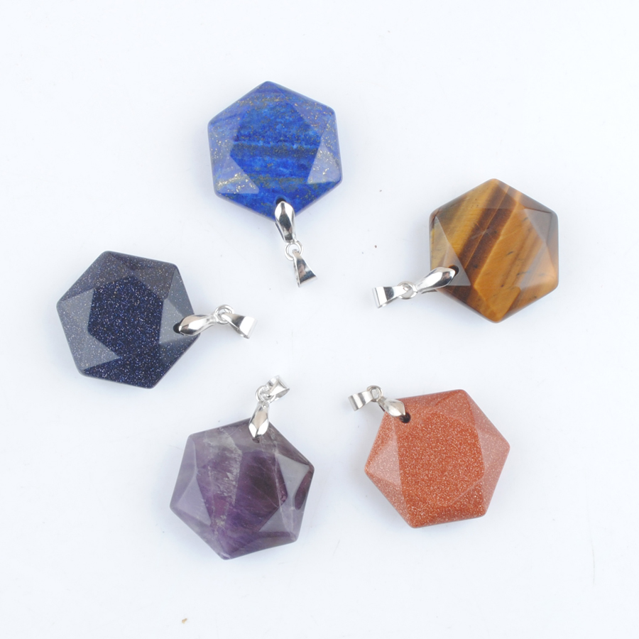 Natural Stone Amethyst Opal Crystal Pendants Faceted Polygon Shape Charm Jewelry Wholesale Good Quality DBN466
Natural Stone Amethyst Opal Crystal Pendants Faceted Polygon Shape Charm Jewelry Wholesale Good Quality DBN466