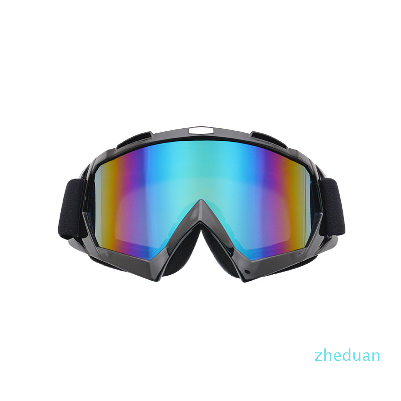 Ski Goggles Winter Motorbike Snow Sports Cross-Country Snowmobile Goggle Sunglasses Anti-Fog UV Men Interchangeable Lens Glasses