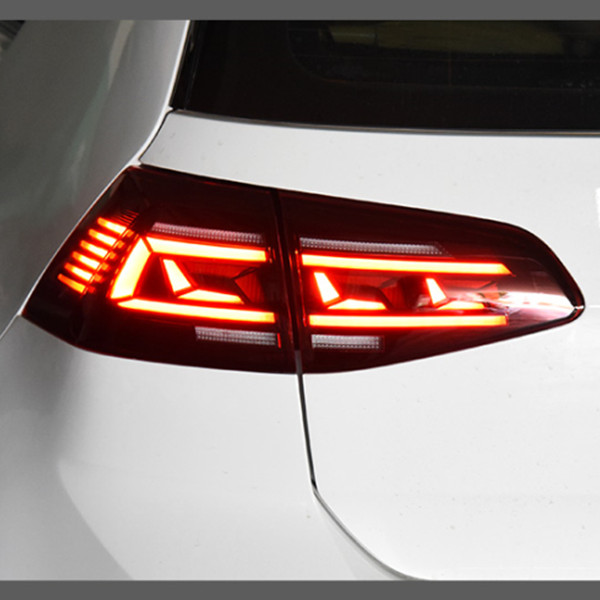 2 PCS Car Tail Lights Parts LED Signal Reversing Parking Light For VW Golf 7 Golf7 MK7 Passat B8.5 Type Taillights Rear Lamp