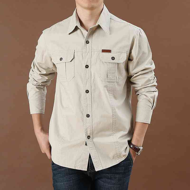 Spring Autumn Denim Men Shirts Long Sleeve 100% Cotton Camiseta Masculina Army Military Casual Size S-4XL 5XL 6XL 210721, 121388 army green
Spring Autumn Denim Men Shirts Long Sleeve 100% Cotton Camiseta Masculina Army Military Casual Size S-4XL 5XL 6XL 210721, 121388 army green