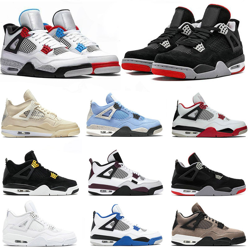 Jumpman 4 Retro 4s Men Basketball Shoes University Blue The Black Cat Thunder Winterized Loyal Designer Shoe Sport Sneakers Size 36-47, 23
Jumpman 4 Retro 4s Men Basketball Shoes University Blue The Black Cat Thunder Winterized Loyal Designer Shoe Sport Sneakers Size 36-47, 23